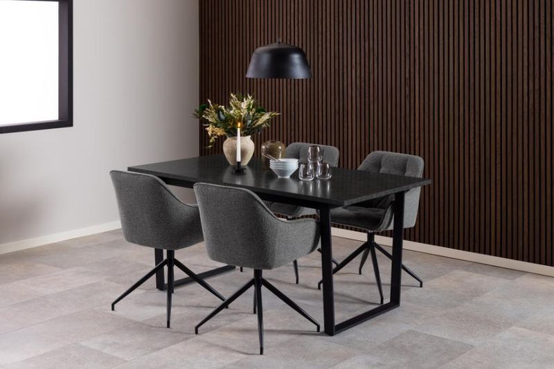 Krzesło Brooke obrotowe antracytowe Monza zdjęcie 4