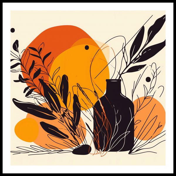 Plakat 90x90cm Jaskrawy Zachód zdjęcie 3