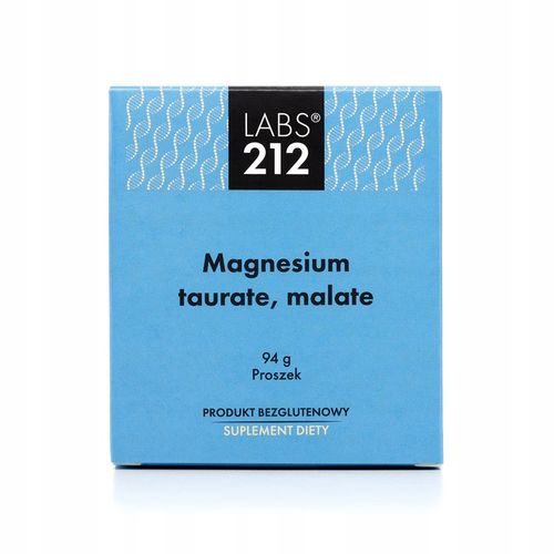 Taurynian, jabłczan magnezu w proszku LABS212 94 g na Arena.pl
