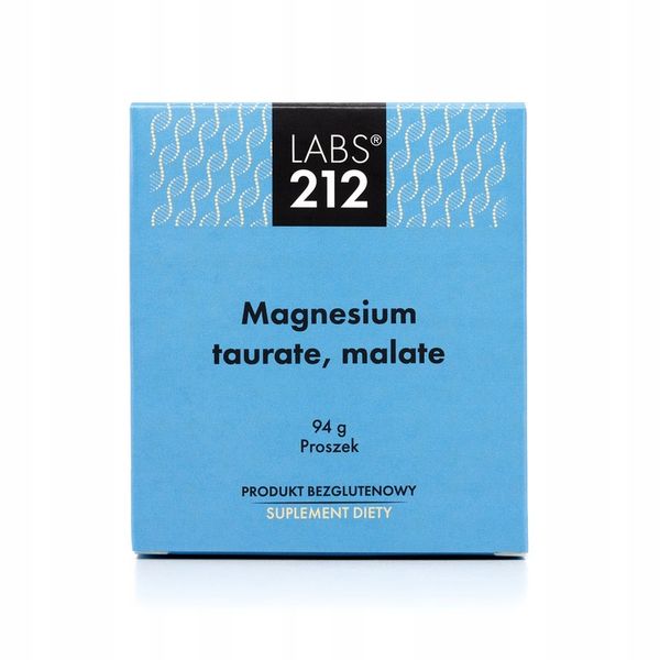 Taurynian, jabłczan magnezu w proszku LABS212 94 g zdjęcie 2