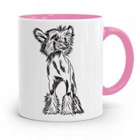 Kubek Różowy Dzień Dziecka Prezent Piesek Z Nadrukiem Ze Zdjęciem