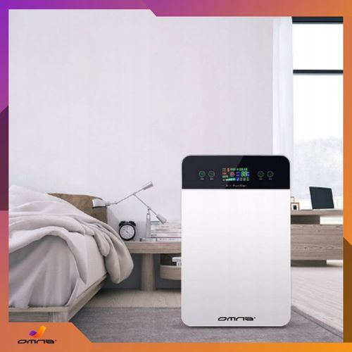 Oczyszczacz powietrza z jonizatorem duży dla alergików jony hepa lampa na Arena.pl