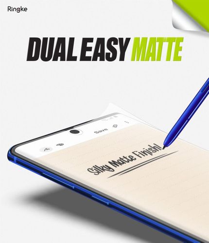 Folia Ringke Dual Easy Matte Samsung Galaxy Note 10 Plus Case Friendly na Arena.pl