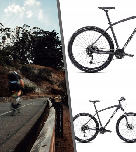 ROWER GÓRSKI MTB 29 ROMET RAMBLER R9.4 SHIMANO OŚWIETLENIE I STOPKA GRATIS na Arena.pl