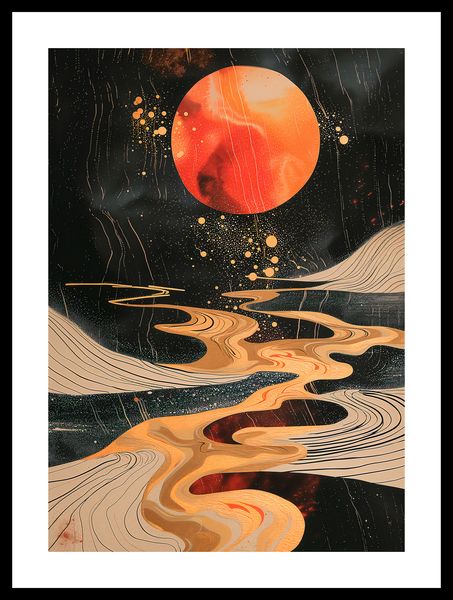 Plakat 29,7x42cm Planetarny Taniec zdjęcie 3