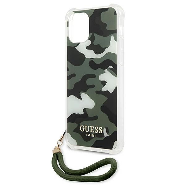 Etui Guess do iPhone 12, iPhone 12 Pro, Zielony zdjęcie 6