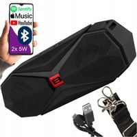 MOCNY GŁOŚNIK BLUETOOTH BOOMBOX BEZPRZEWODOWY RADIO PRZENOŚNY USB SD PASEK