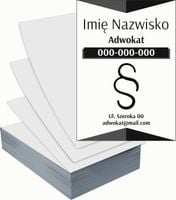 Ulotki A5 reklamowe firmowe 1000 szt projekt w cenie ADWOKAT twoje nazwisko