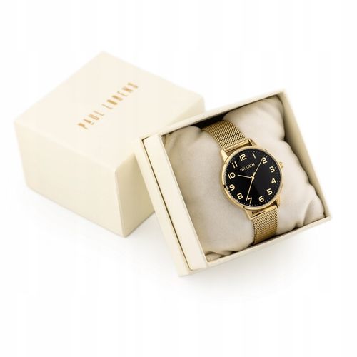 ZEGAREK DAMSKI PAUL LORENS ARTENA złoty cyfry czytelny +BOX +GRAWER na Arena.pl