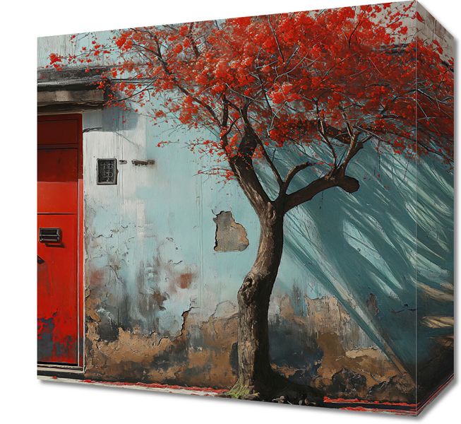 Obraz 30x30cm Widok Na Dawne zdjęcie 1