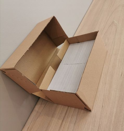 400g! WIZYTÓWKI 500 szt JEDNO DWUSTRONNE MEGA SZTYWNE 500+100 Gratis! =600 na Arena.pl