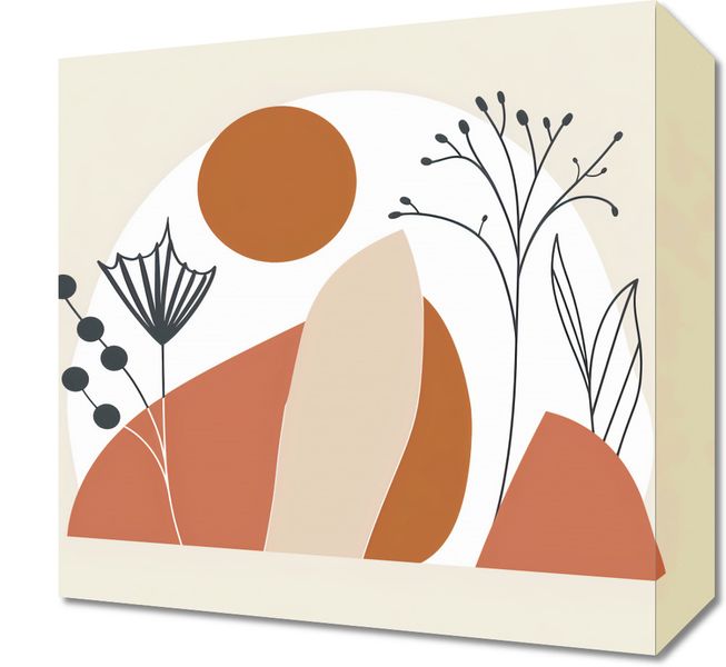 Obraz 30x30cm Organiczny Splot zdjęcie 1