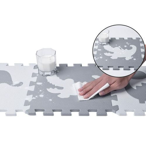 GRUBA MATA EDUKACYJNA puzzle PIANKOWE XXL KOJEC na Arena.pl