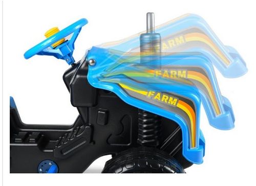 BJ TRAKTOR MEGA BLUE Na pedaly 3 KOLORY na Arena.pl