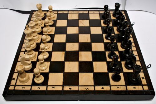 Drewniane Szachy, Warcaby Backgammon na Arena.pl
