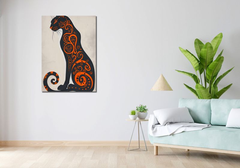 Obraz 70x100cm Sztuka i Ornament zdjęcie 2