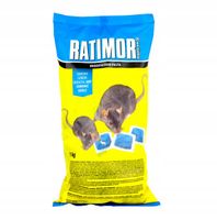 RATIMOR PASTA 1KG MYSZY I SZCZURY Brodifacum