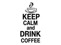 40X60CM KEEP CALM&DRINK COFFEE OBRAZ DRUK
