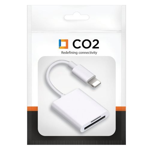 CZYTNIK KART 2W1 DO LIGHTNING IPHONE ADAPTER PRZEJŚCIÓWKA MICRO SD/TF 256GB na Arena.pl
