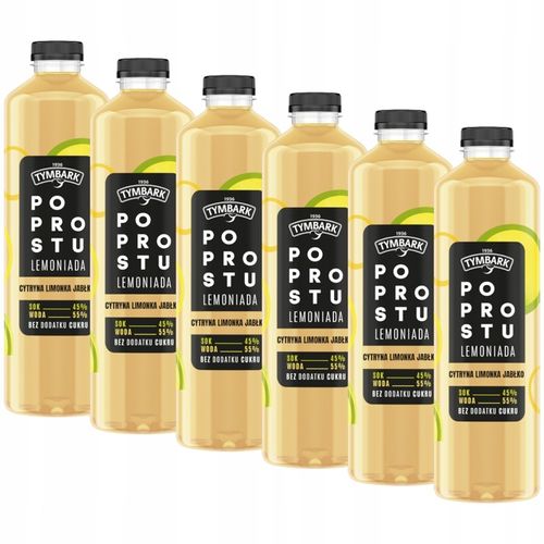 Napój Po Prostu Lemoniada Tymbark cytryna limonka 6x 1,25 l na Arena.pl