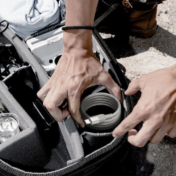 Kabel Momax USB typ C - USB typ C 2 m beżowy zdjęcie 6