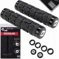 Gripy ODI ROGUE Lock-On czarne 130mm chwyty MTB ENDURO