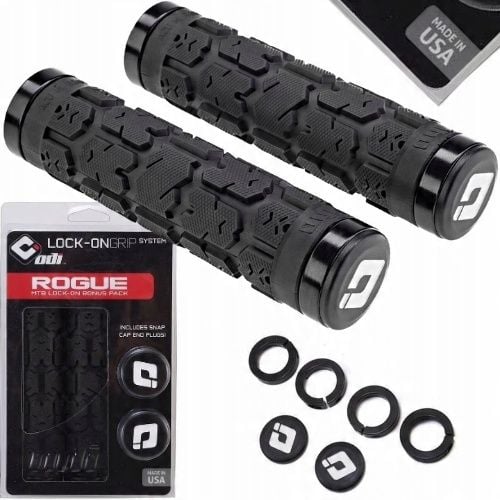 Gripy ODI ROGUE Lock-On czarne 130mm chwyty MTB ENDURO na Arena.pl