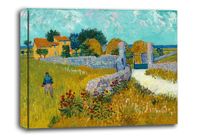 Farmhouse in Provence, Vincent van Gogh - obraz na płótnie 40x30 cm