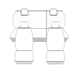 Pokrowce MIAROWE do Seat Ibiza IV 4 2008-2017r. P3 zdjęcie 3