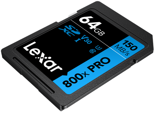 Lexar SDXC 800x Pro UHS-I cards, C10 (V30) U3, R150, 64GB na Arena.pl