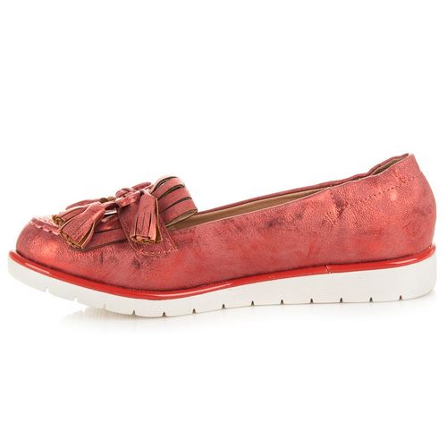Czerwone Mokasyny Boho r.39 na Arena.pl