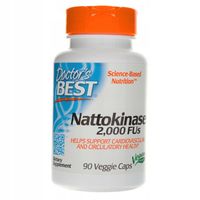 Doctor's Best Nattokinaza 2000 FUs Krążenie 90kaps Suplement diety