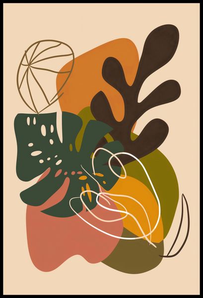 Plakat 61x90,5cm Leśna Kompozycja zdjęcie 2