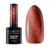 CLARESA LAKIER HYBRYDOWY ALCHEMY CAT EYE BROWN 5G