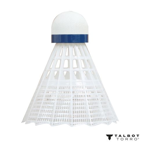 lotki do badmintona talbot torro tech 450 medium 6 szt. - białe na Arena.pl