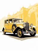 Plakat 60x80cm Klasyka Motoryzacji