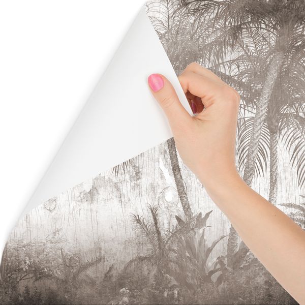 Fototapeta PALMY Las Tropikalny Tekstura Abstrakcja 270cm x 180cm zdjęcie 3