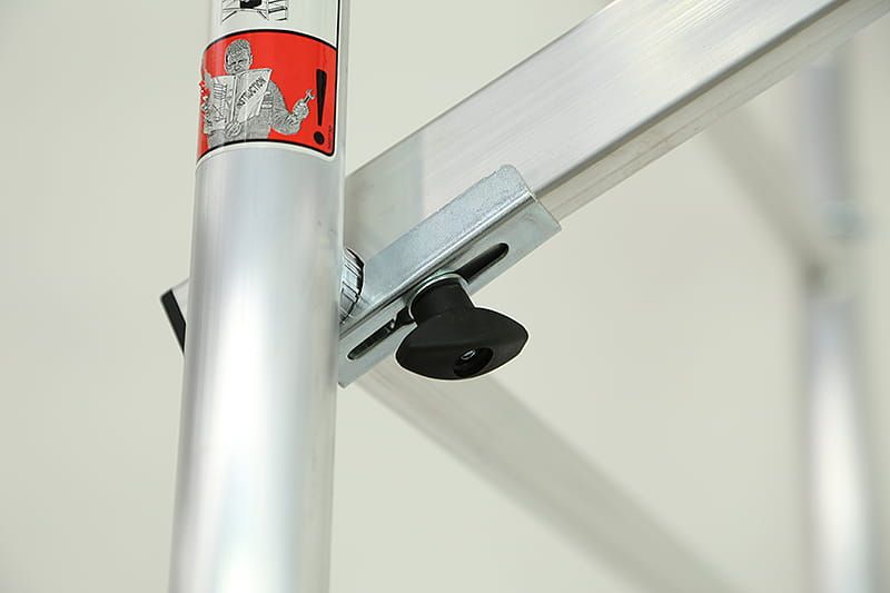 Rusztowanie aluminiowe ClimTec firmy KRAUSE - wysokość robocza 3m zdjęcie 2