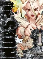 Manga o kamiennym świecie sile nauki i ratowaniu ludzkości Dr. Stone Tom 1