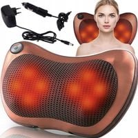 PODUSZKA RELAKSACYJNA MASUJĄCA MASAŻER SHIATSU PLECY CIAŁO KARK