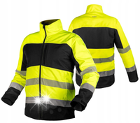 NEO KURTKA ROBOCZA BLUZA OSTRZEGAWCZA SOFTSHELL ŻÓŁTA 81-702 ROZMIAR S
