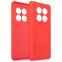 beline etui silicone xiaomi redmi note   14 pro czerwony/red