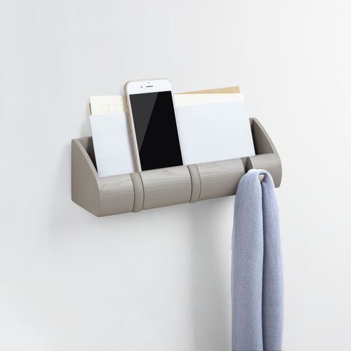 Wieszak cubby wall mini organizer szary na Arena.pl