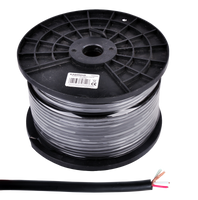 KAB0605A Kabel mikrofonowy stereo 6mm czarny