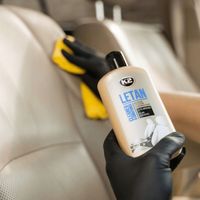 K2 LETAN ZESTAW DO CZYSZCZENIA I PIELĘGNACJI SKÓRY TAPICERKI SKÓRZANEJ AUTA