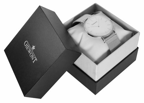 Zegarek Damski GIEWONT Harmony GW1970-3 Pure White/Silver Effect na Arena.pl