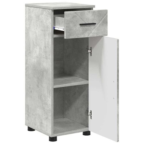 Szafka Łazienkowa z szufladą Betonowy szary 30 x 35 x 80 cm na Arena.pl
