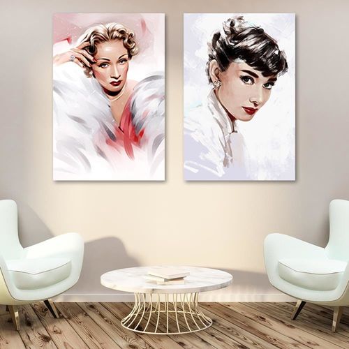 Obraz na płótnie - Canvas, Audrey 50x70 na Arena.pl