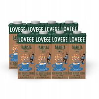 Napój Roślinny Lovege Owsiany Dla Baristów 1l - 8 sztuk