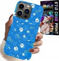 ETUI DO IPHONE 14 PRO MAX - ŁAPKI KOŚCI PIES PATROL WZORY DLA DZIECI